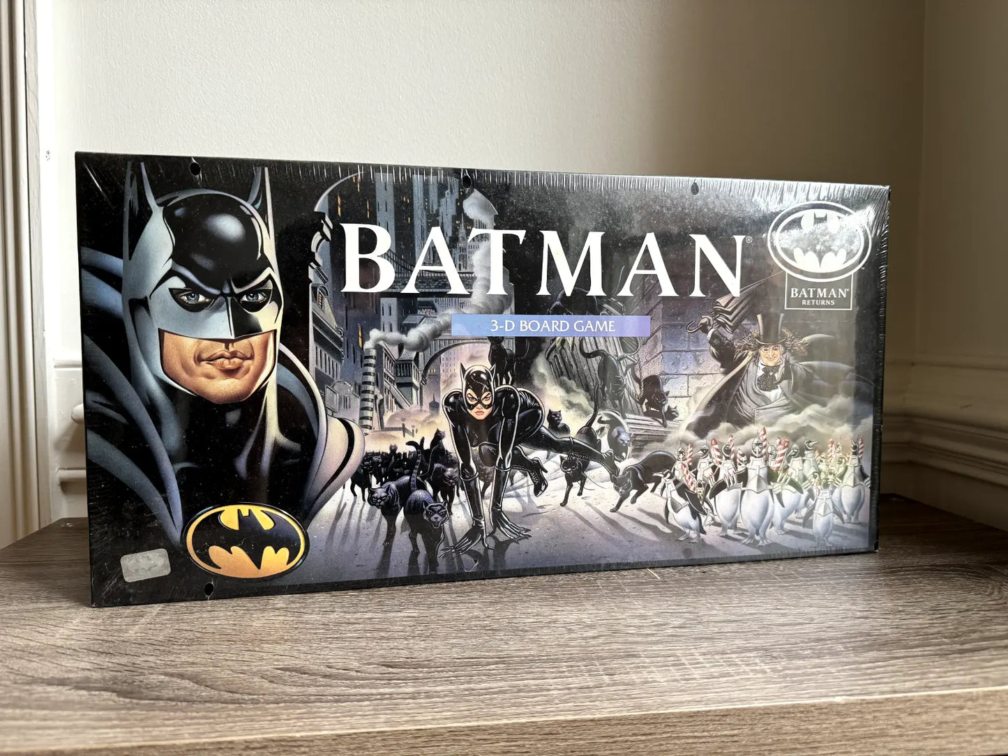 Batman Returns 3-D Board Game - Parker Brothers - NEW IN PLASTIC